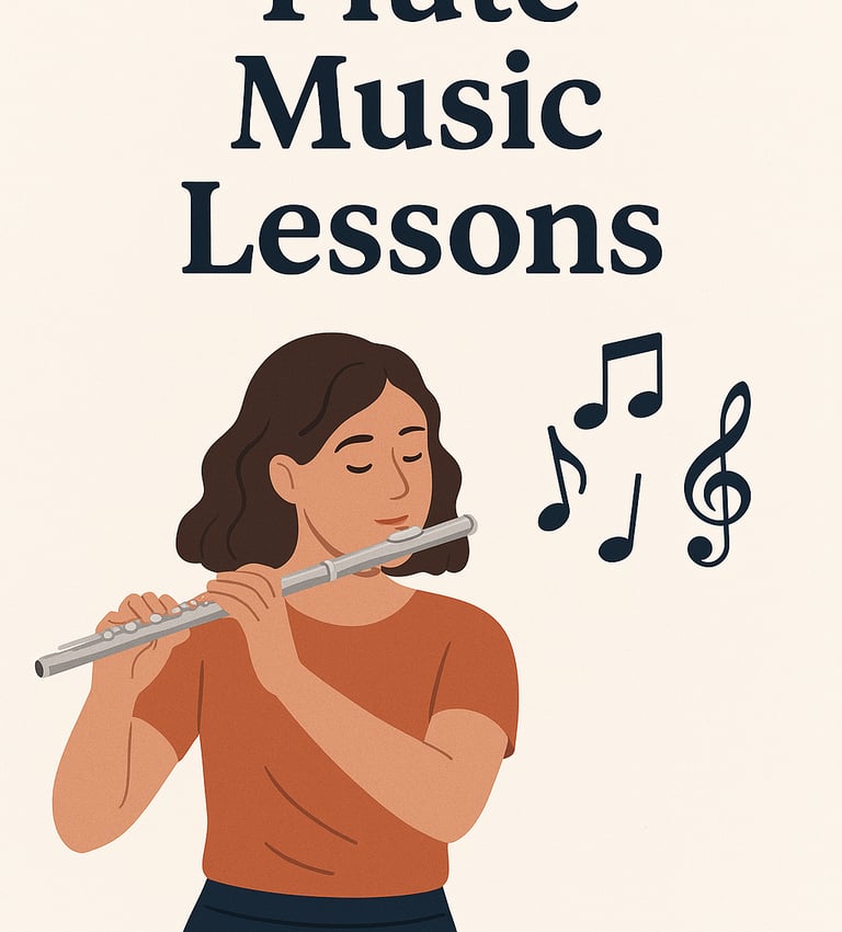 Learn to Play the Flute online personalized for All Ages