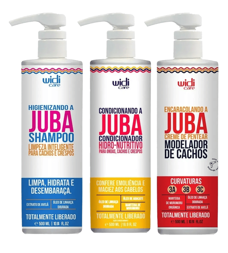 Kit Juba Widi Care Poder para seus Cachos!
