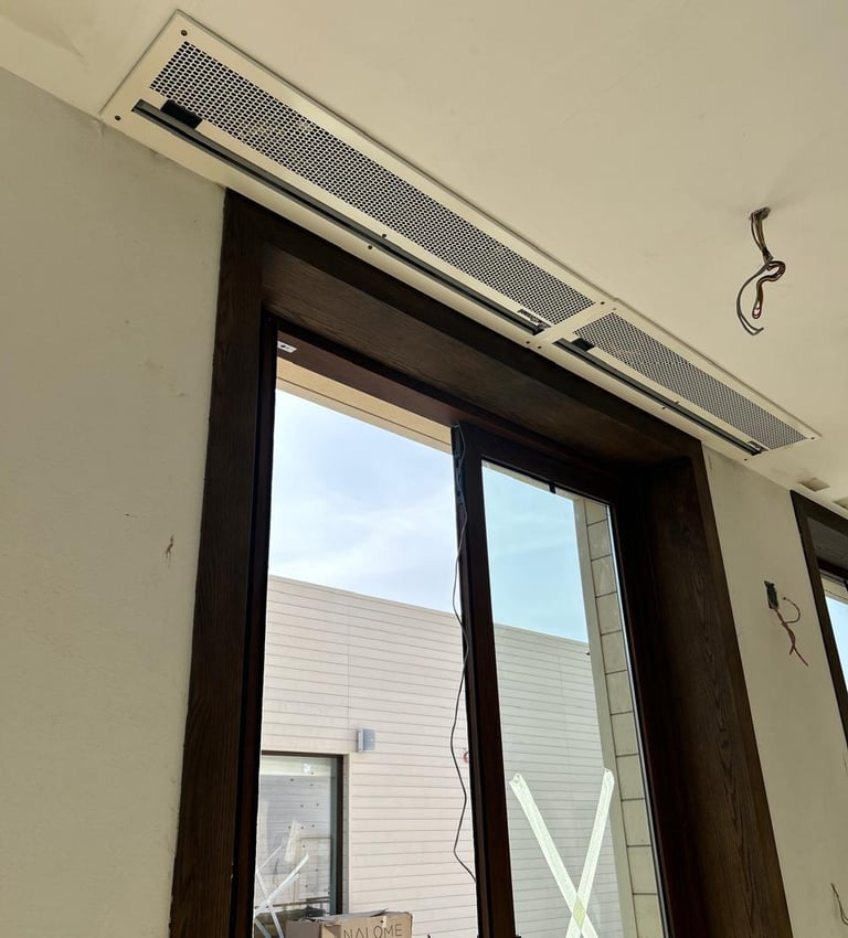 Recessed-Air-Curtains