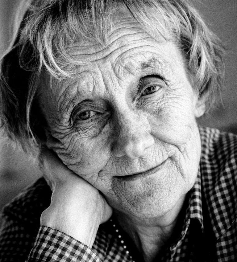 astrid lindgren portrait by jacob forsell