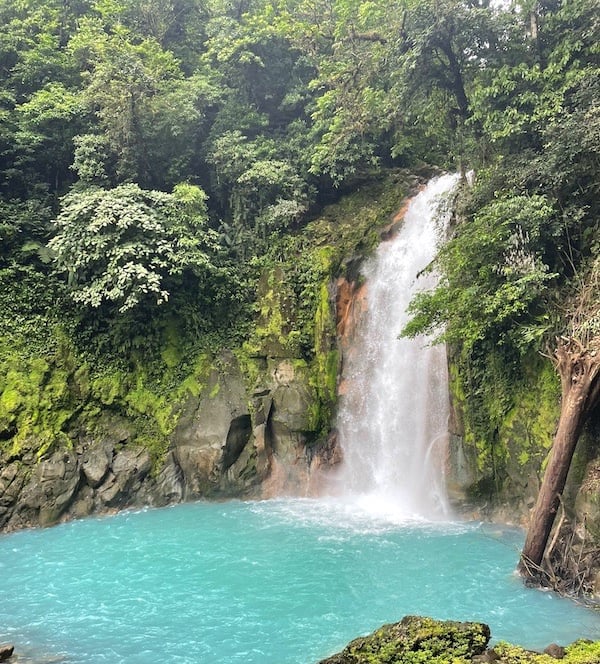 Rio Celeste Guanacaste Costa Rica Wasserfall