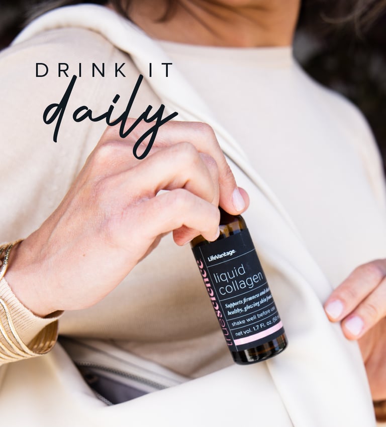 TrueScience Collagen in a Bottle portable image| Biohack Health Now