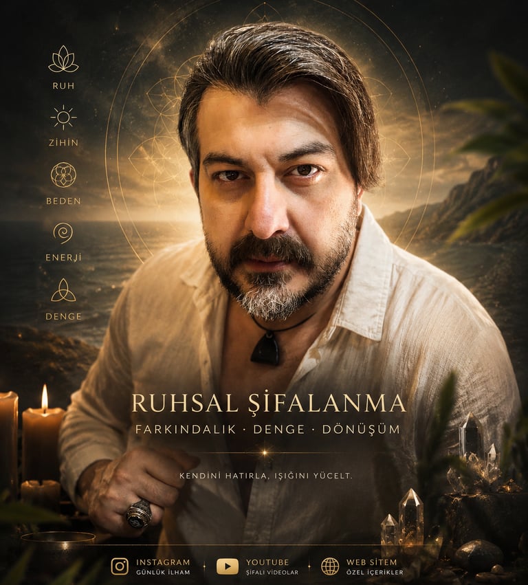 Spiritual healer offering soul healing and mindfulness through energy balance and meditation.