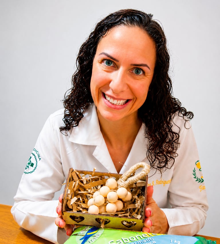 professora farmacêutica sabonetes artesanais