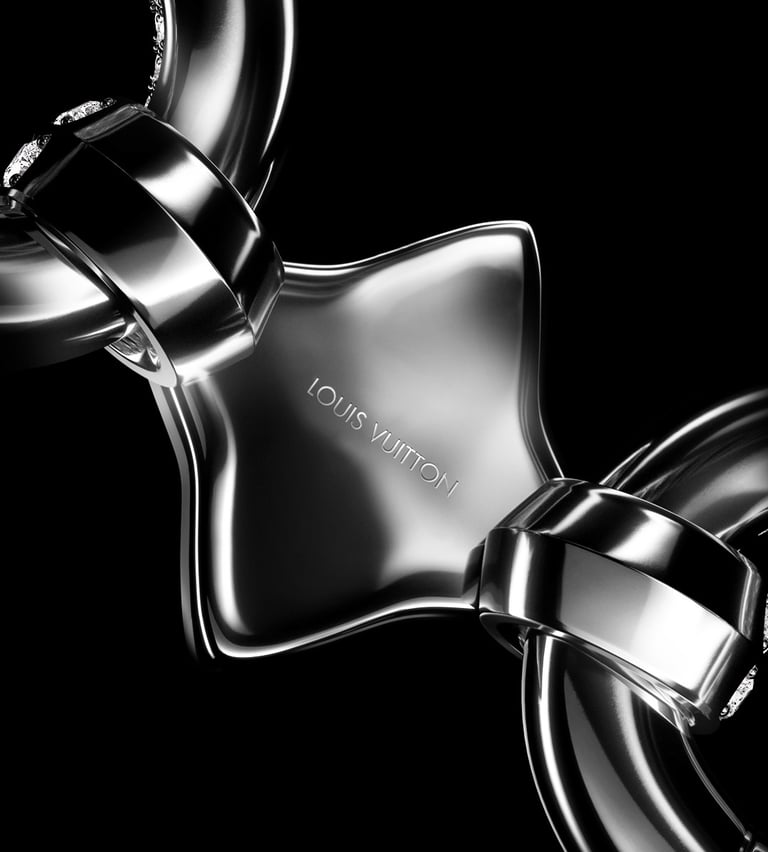 Louis Vuitton jewel 3D model back