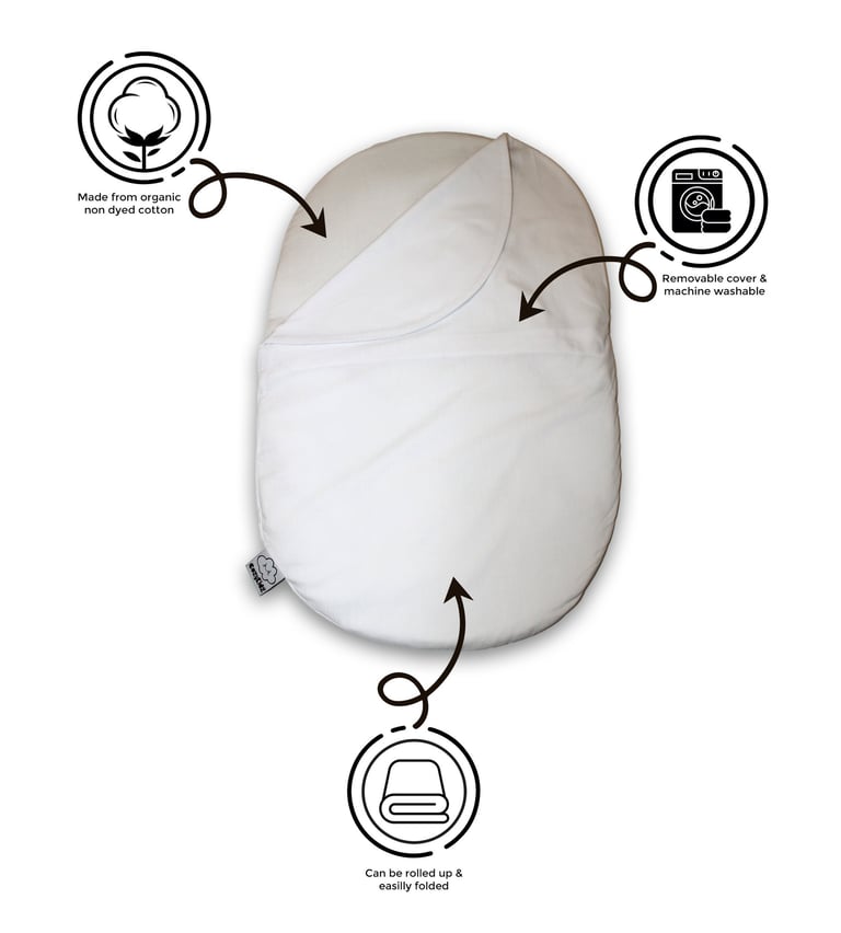 Baby Topponcino security pillow newborn lounger