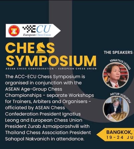 Chess Symposium by ASEAN Chess Confederation & European Chess Union