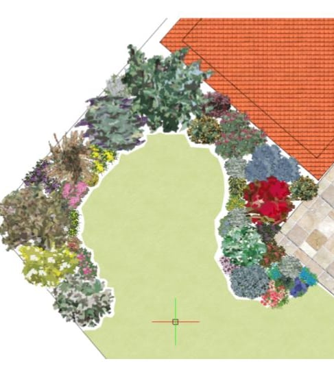 plan de jardin 