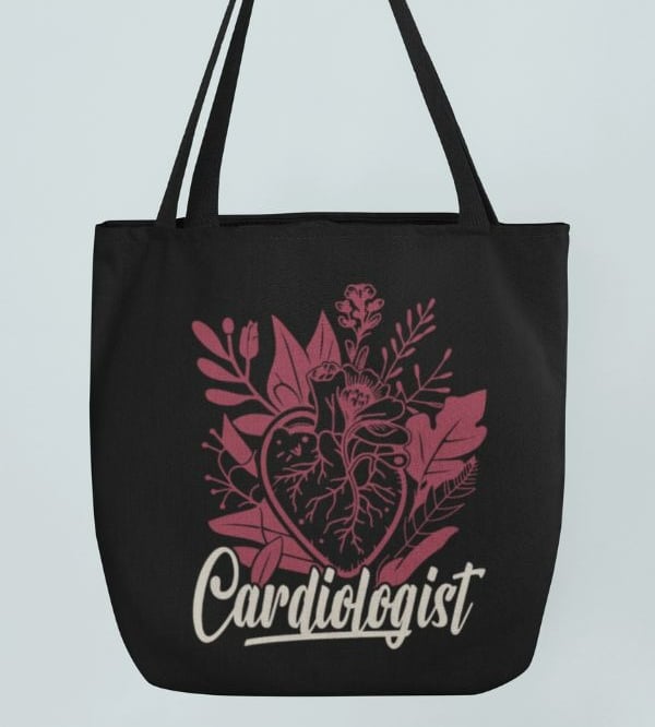 Cardiologist Tote Bag
