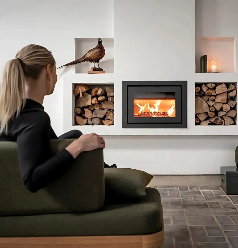 poêle insert à bois vendée