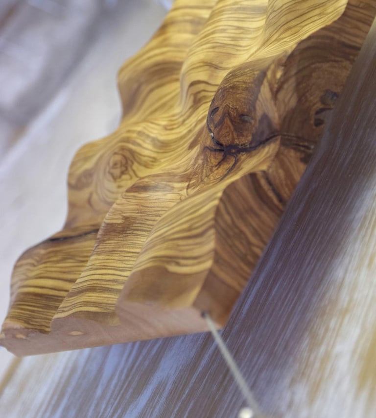 escultura de sonido madera sancho cimatica 