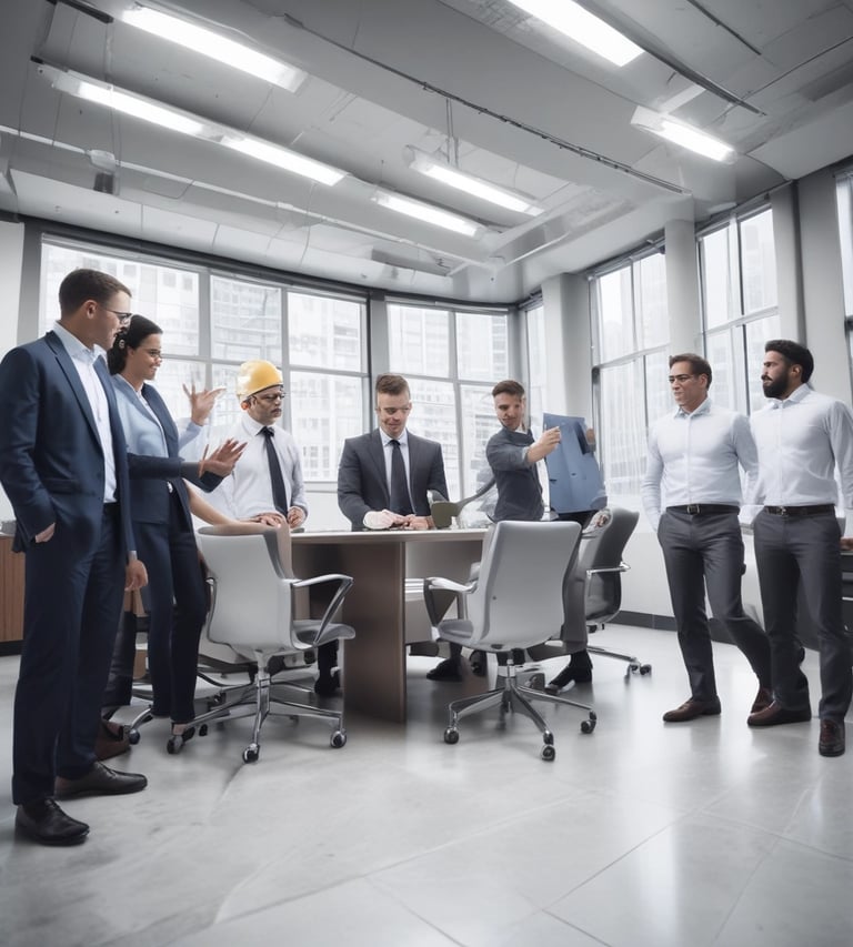 blue and white striped round textile