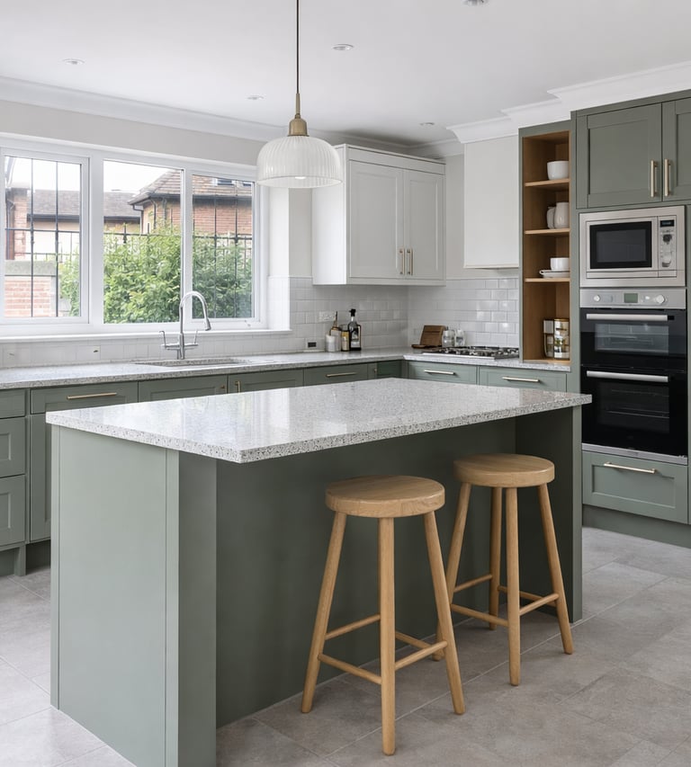 Modern loft conversion and house extension in Hove by T.LE Contracting.