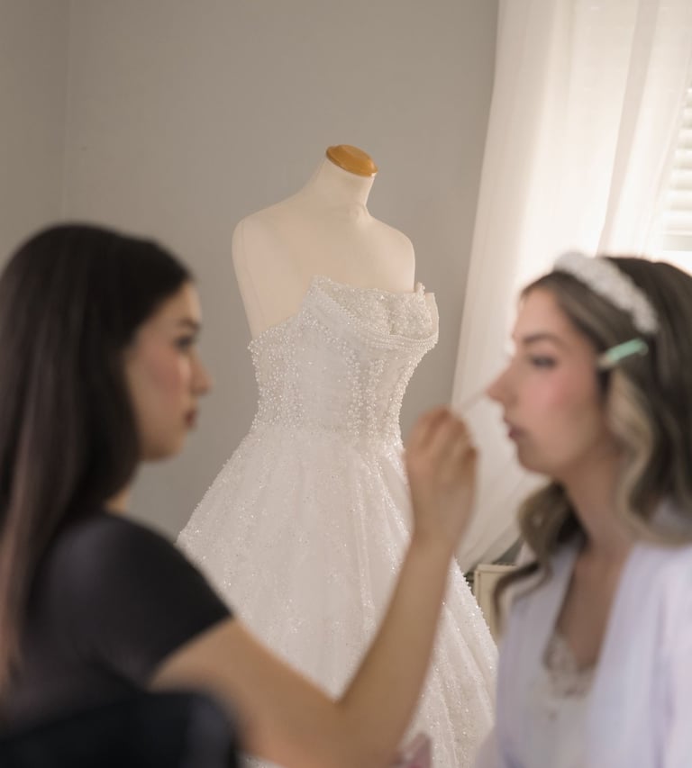 luxury glam best bridal makeup artist in Toronto