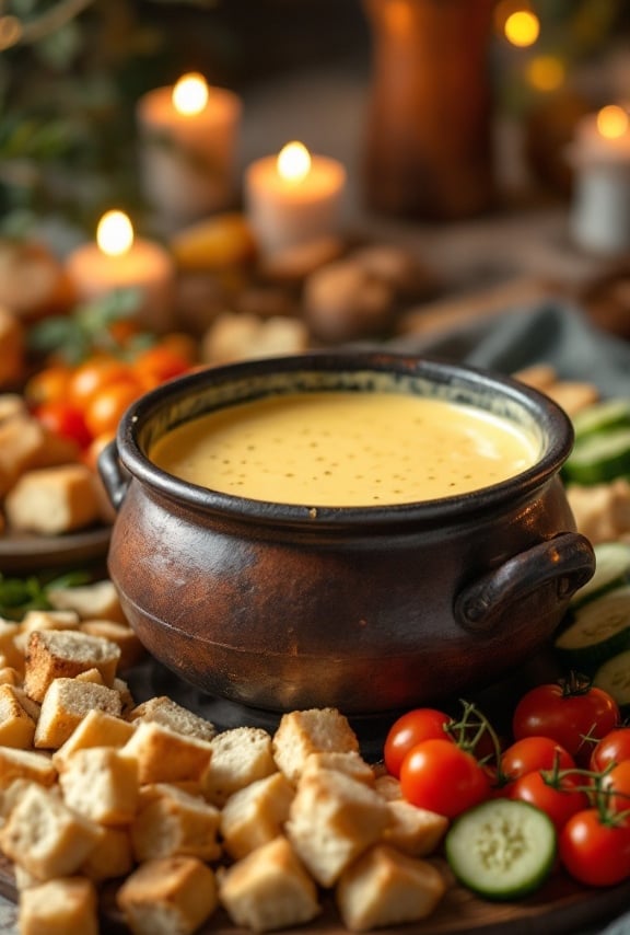 Asiago Fondue
