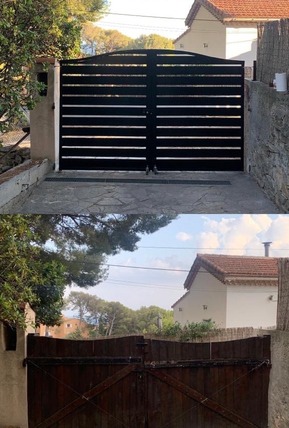 Fabrication portail La Ciotat