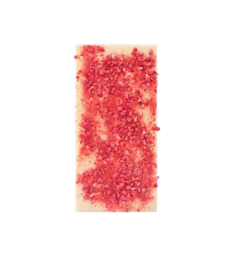 Reep wit met framboos