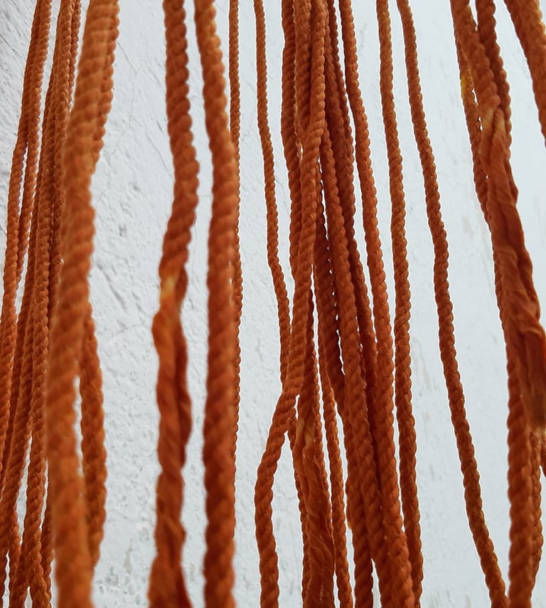 material de macrame, cordón de macramé