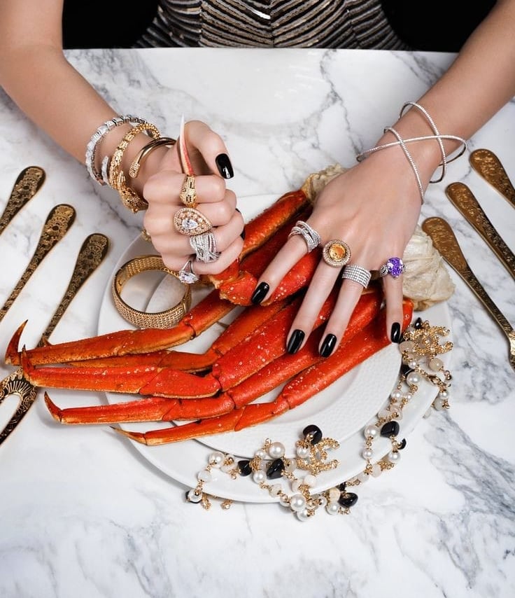 Luxury and exclusive sea food morocco