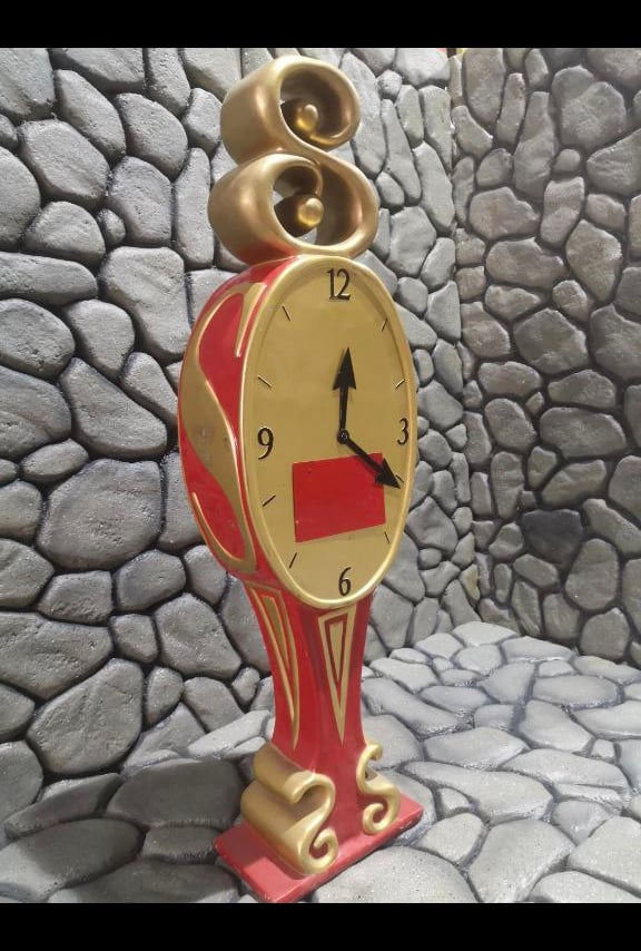 Reloj Santa Claus Alquiler Decoración navideña