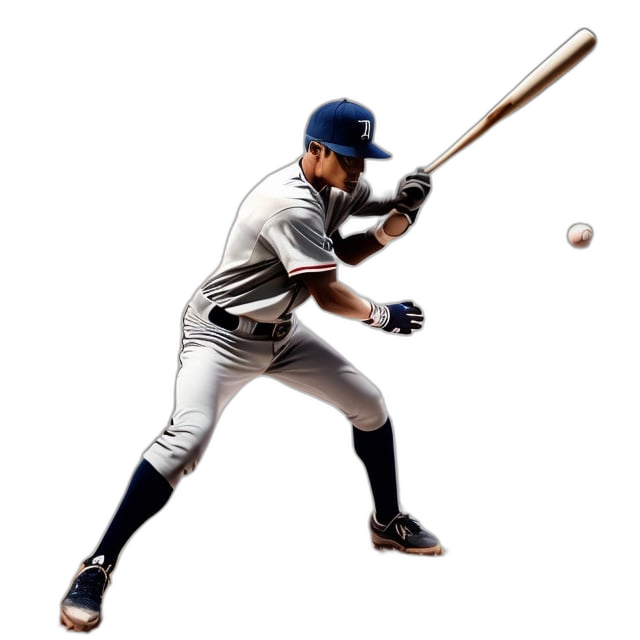a baseball player is holding a bat and a bat