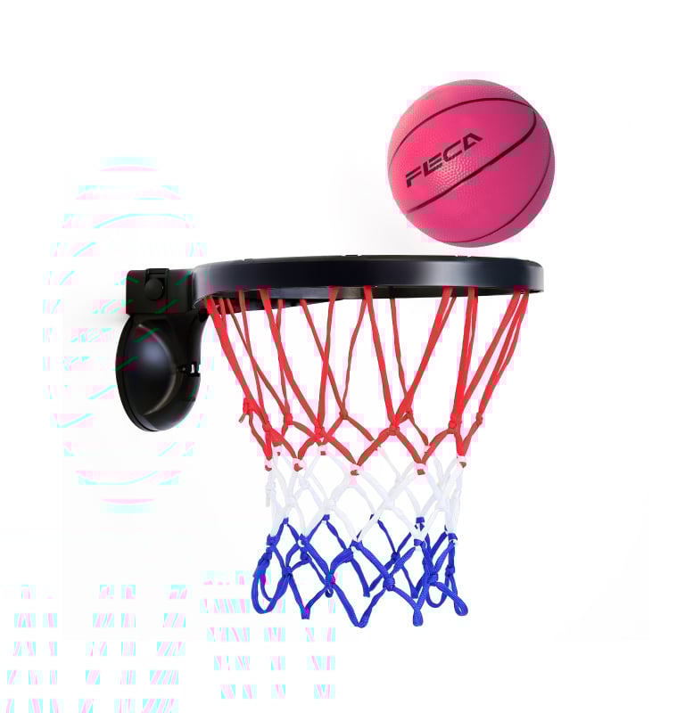 FECA Slam Dunk Basketball Kit- fun and damage-free wall play option for kids