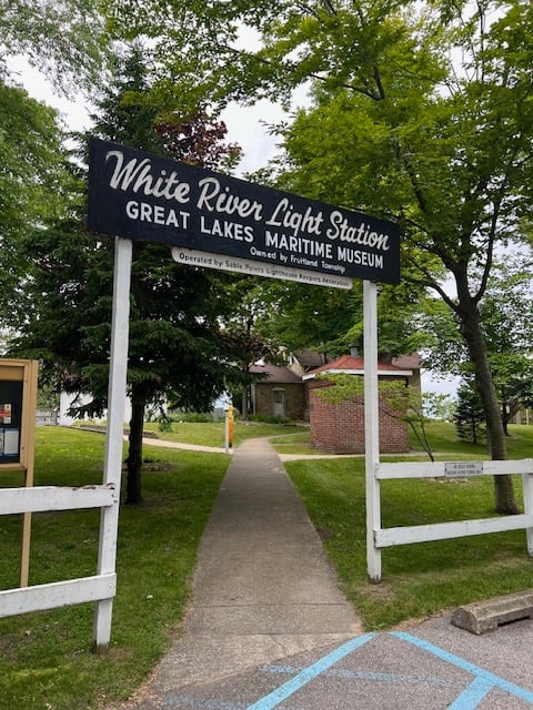 Entrance White River light Station
