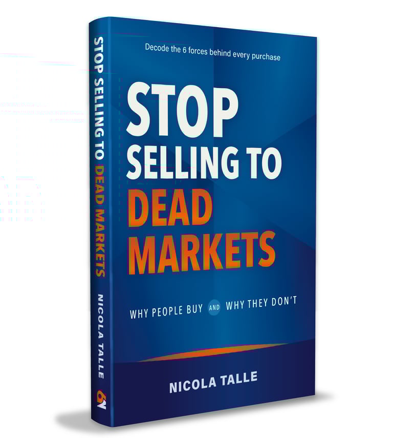 Stop Selling to Dead Markets - Book Cover