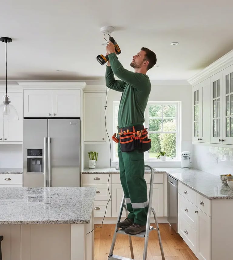 smoke alarm installation Birmingham installing smoke alarm
