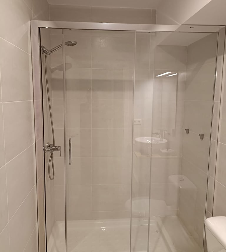 Mampara de ducha hoja corredera