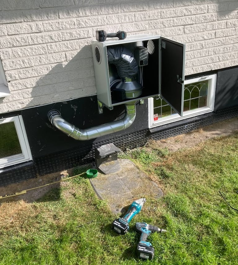 krypgrundsavfuktare Västerås