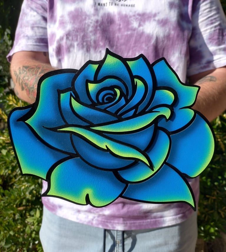 Rose Bleue