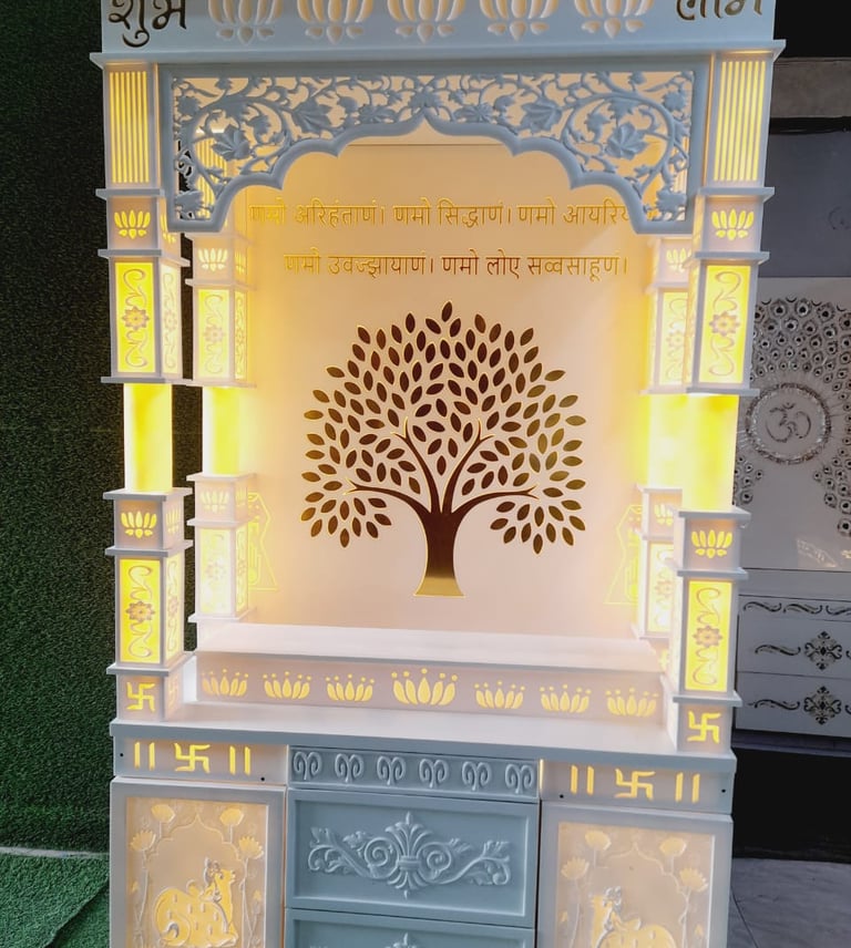 corian temple 3x7 inlay art studio