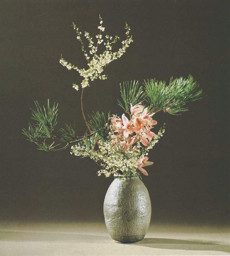 ichiyo ikebana school meikof-kasuya-iemoto