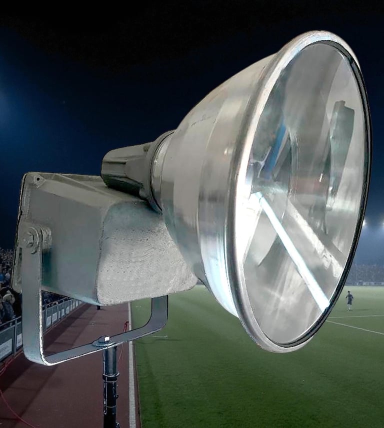 Proyector reflector aditivos metalicos 250w golden illumination