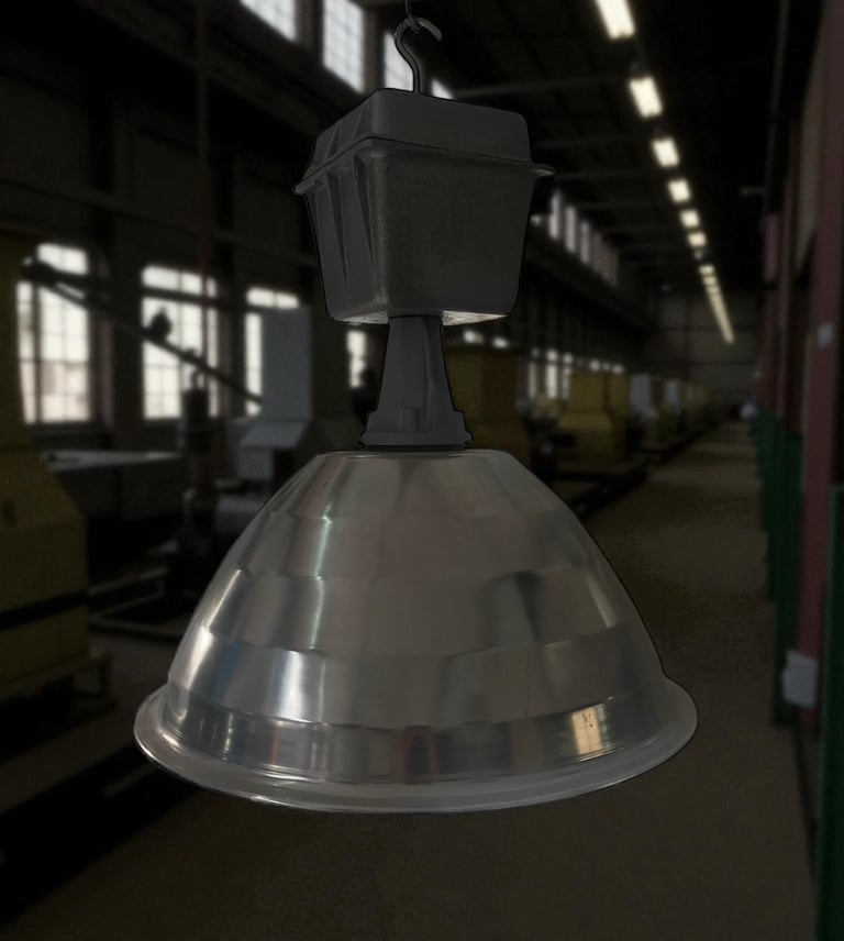 Campana industrial aluminio 21", 1000w aditivos metalicos