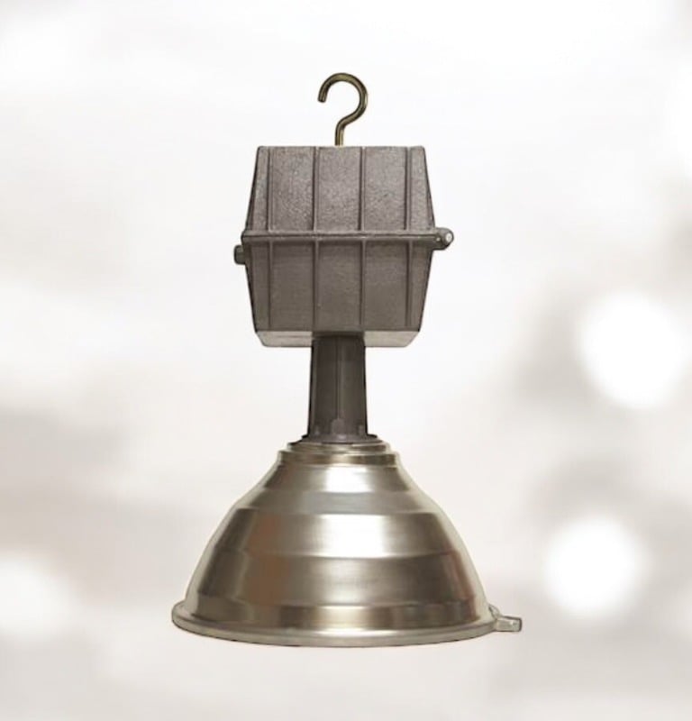 ampana industrial aluminio 14" 250w aditivos metalicos o sodio