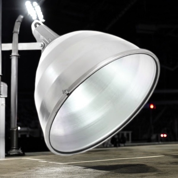 Reflector 14" led golden illumination