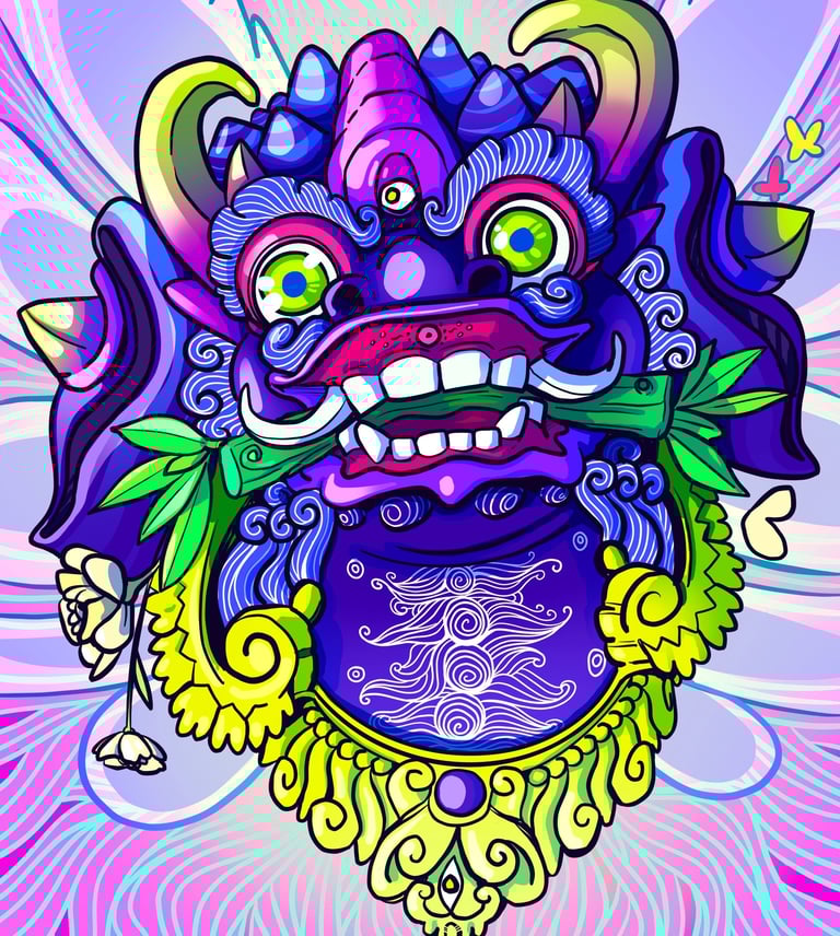 guardians of Temples from Japan and Vietnam