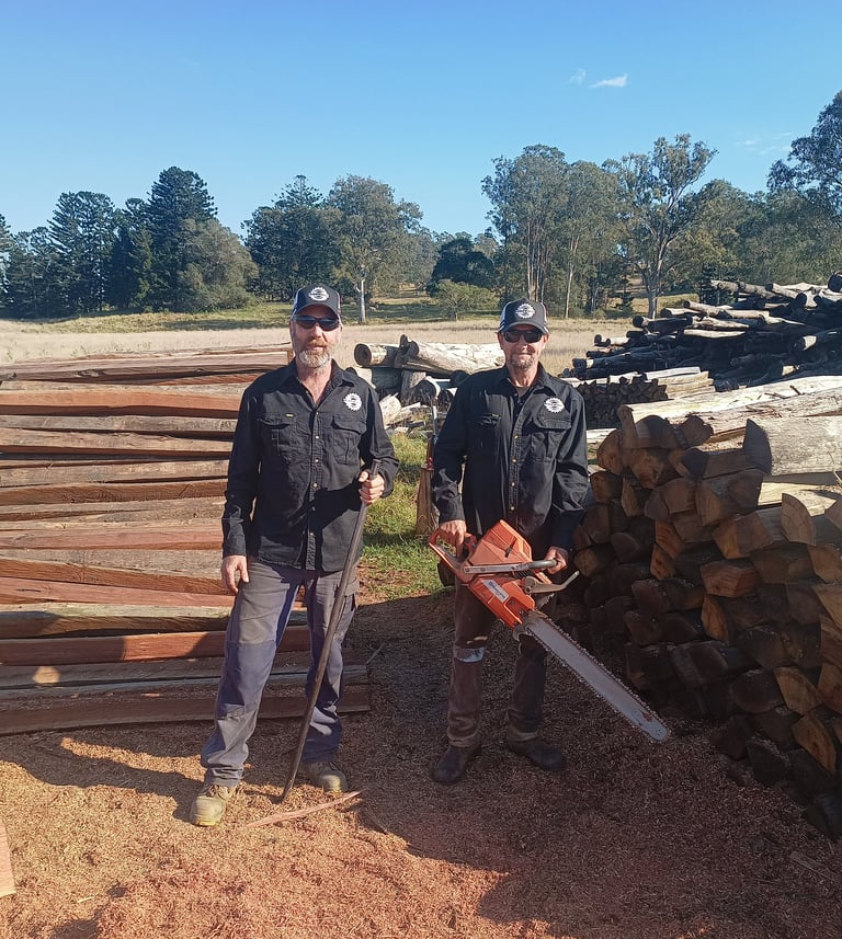 Chris & Chris the Fence Post Men