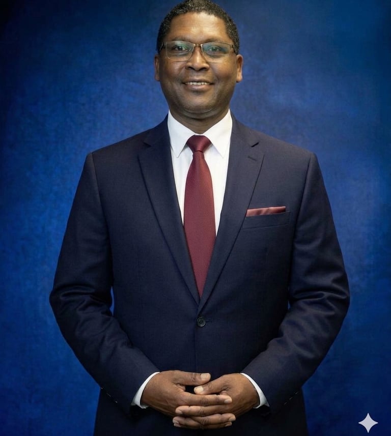 Alpha Lewis, founder of Alpha Education Solutions