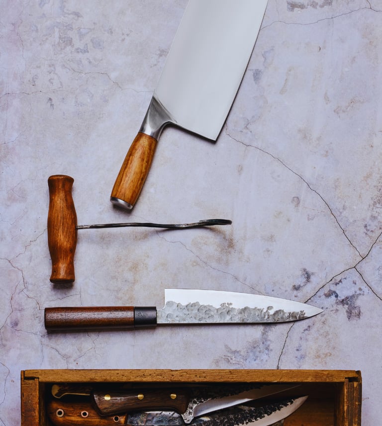 affûtage couteaux hachoirs boucher