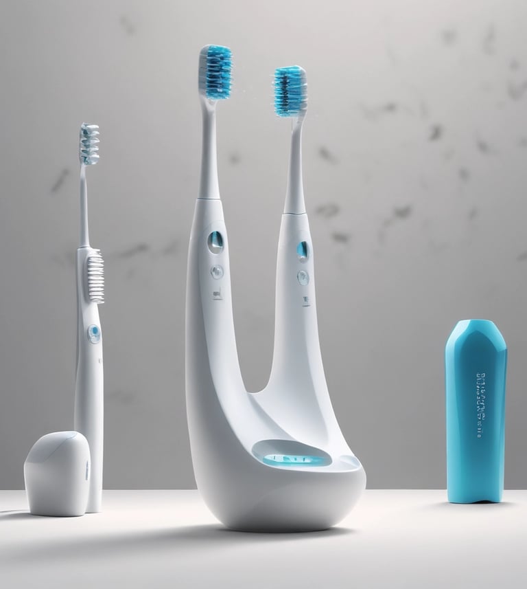 inovatyvus, bioelektrinis dantų šepetėlis
