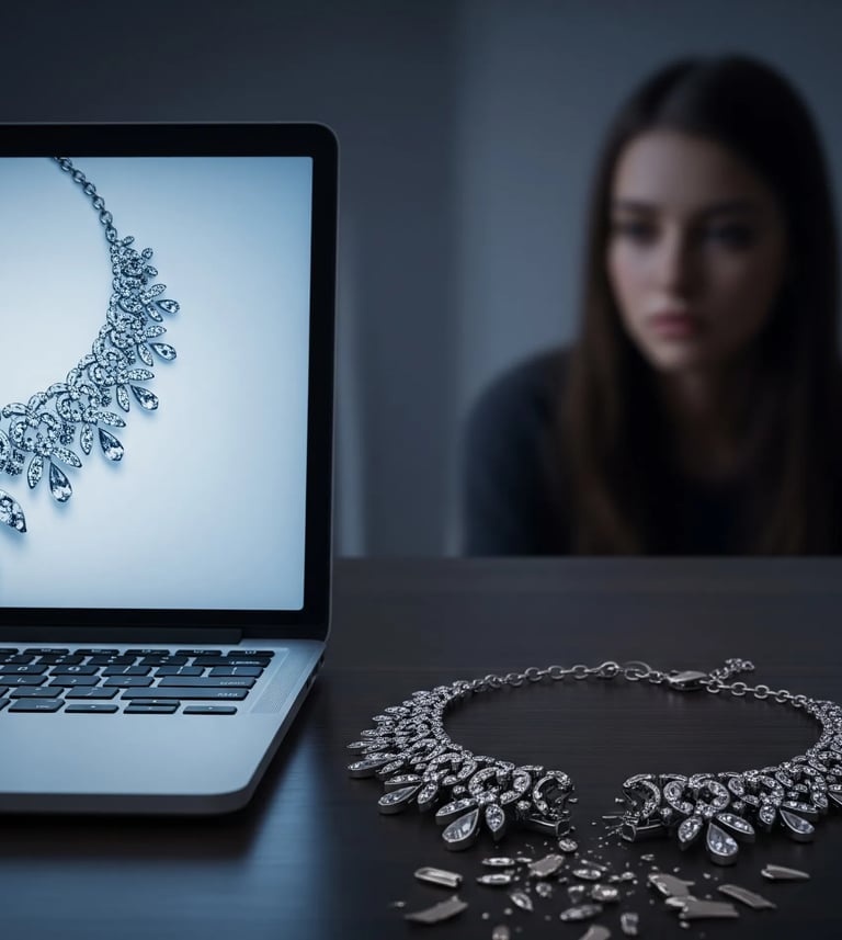 The Drawbacks of Buying Jewelry Online