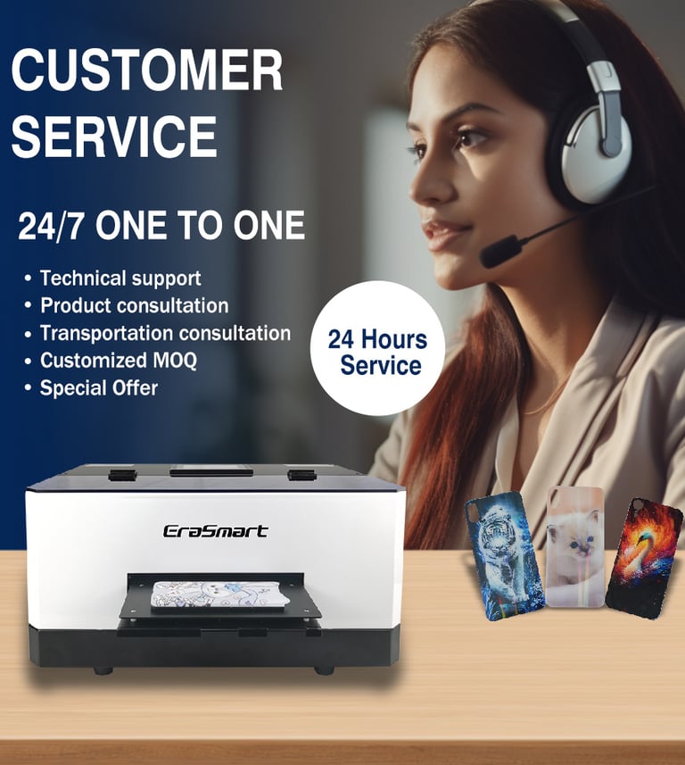 Customer Service for A5 UV Printer