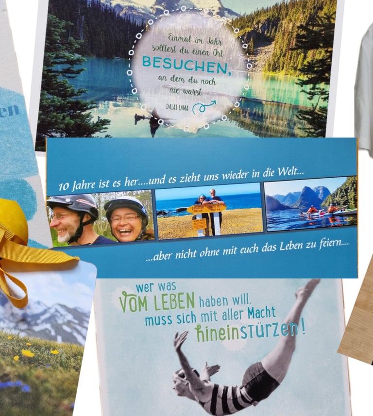 Wünsche und Ratschläge - Postkarten