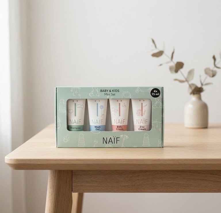 naif babycream set kraamcadeau