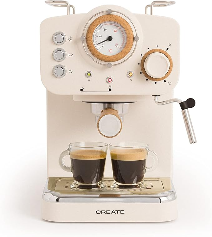 cafetera create thera cafetera retro crema
