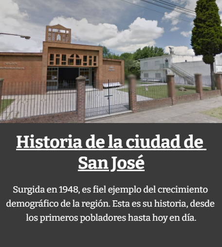 Historia de San Jose Temperley