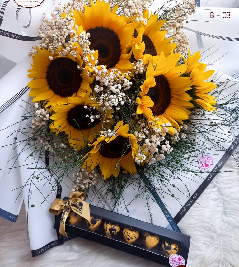 ramos de girasoles Pereira